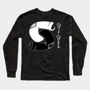 yin yang socks Long Sleeve T-Shirt